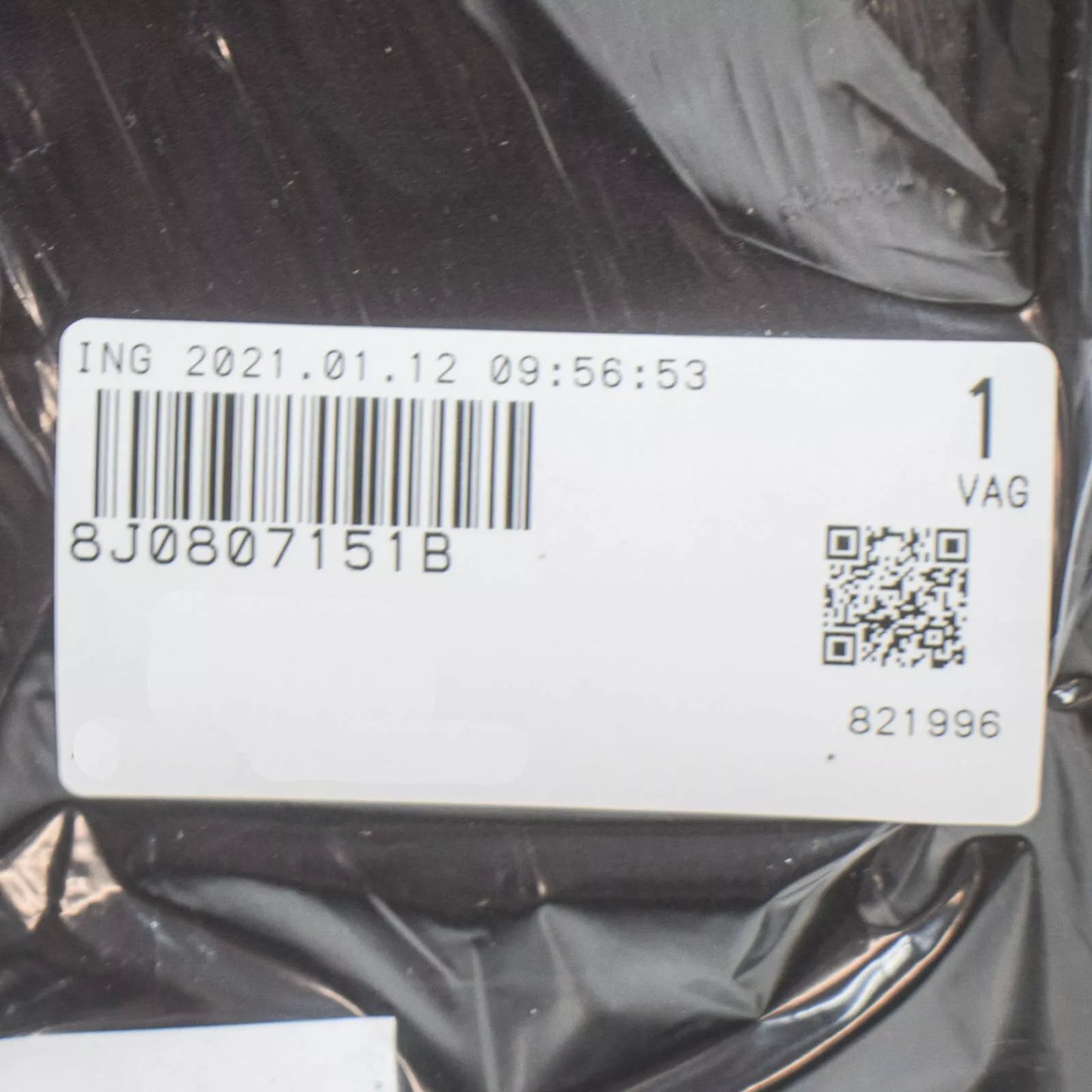 NEW AUDI TT FV3 FRONT LEFT BUMPER FOG LIGHT COVER TRIM 8J0807151B ORIGINAL