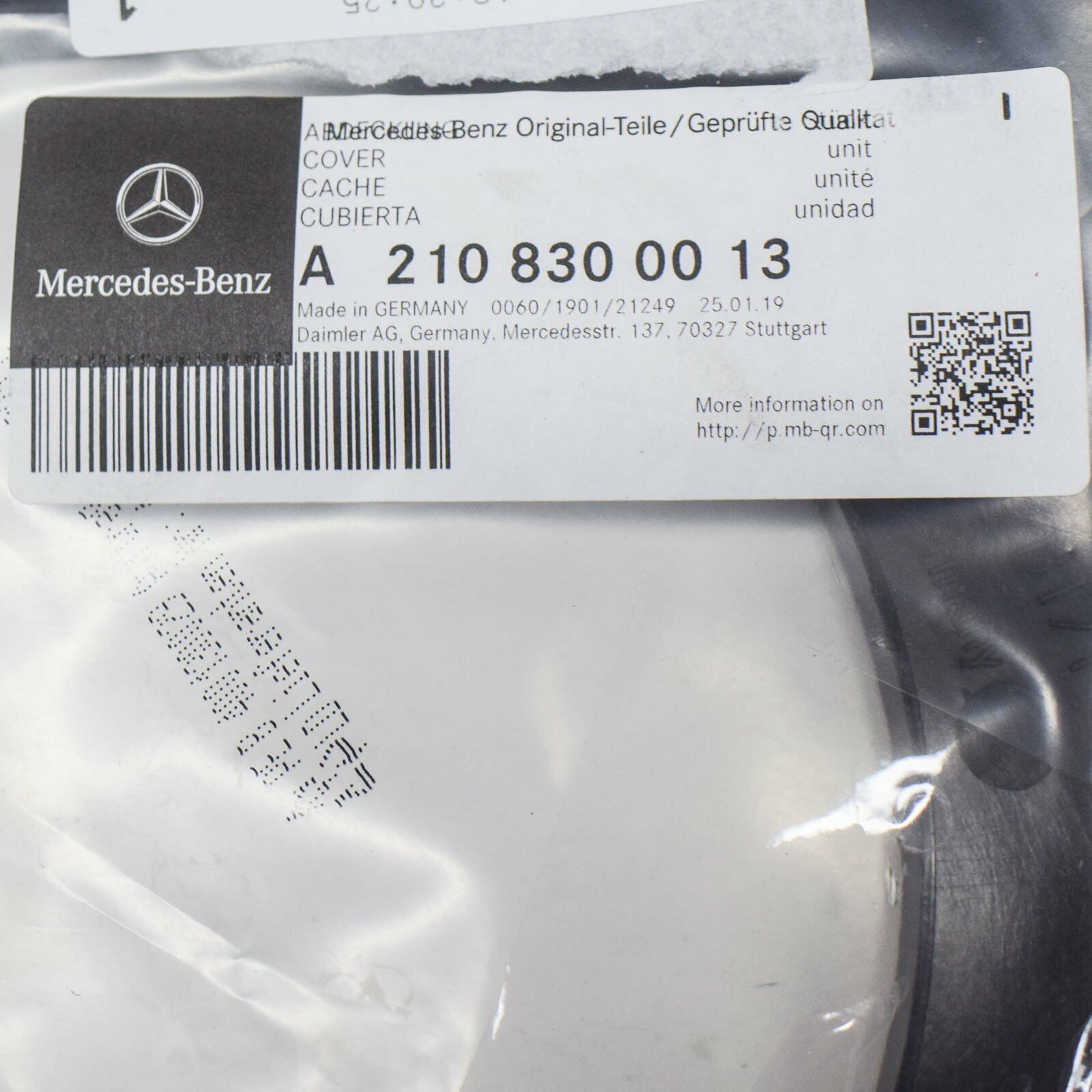 Genuine Mercedes-Benz E W210 Windshield Cowl Central Cover A2108300013 Original