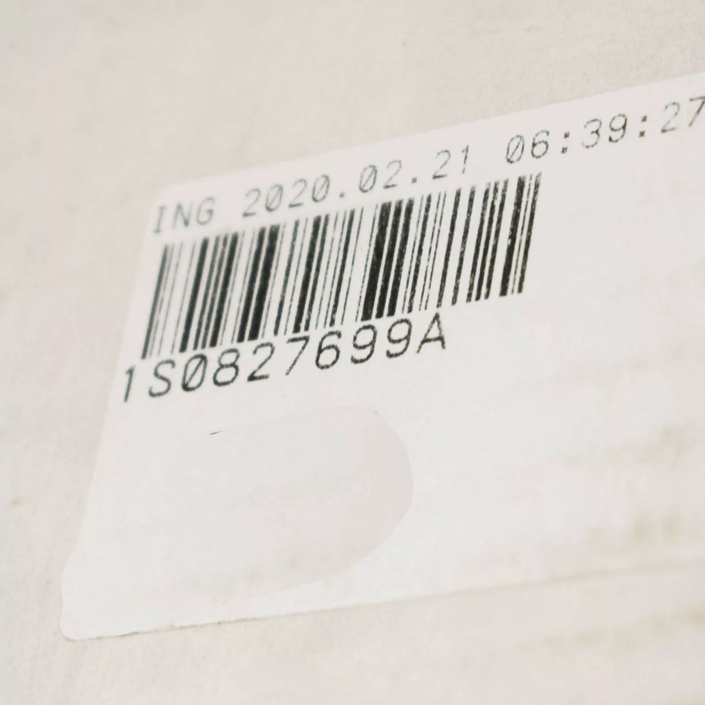 NEW VOLKSWAGEN UP! REAR SPOILER PANEL TRIM 1S0827699C