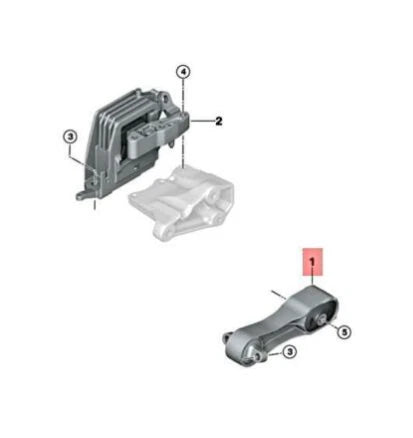 NEW BMW 2 GT F46 ENGINE SUSPENSION STABILIZER LINK 22116885778 ORIGINAL