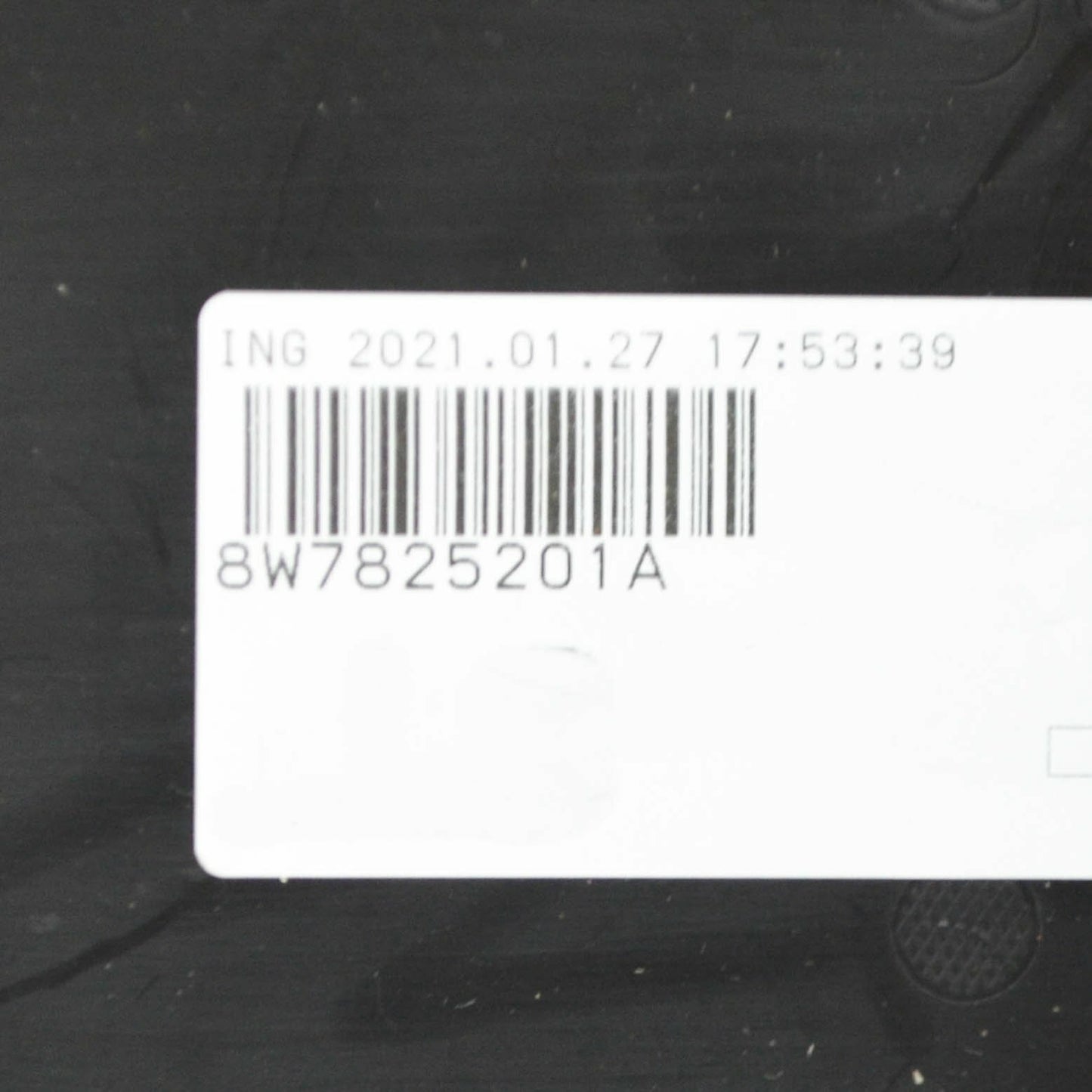 NEW AUDI A5 CABRIO 8W6 FRONT LEFT UNDERBODY TRIM SHIELD 8W7825201A ORIGINAL