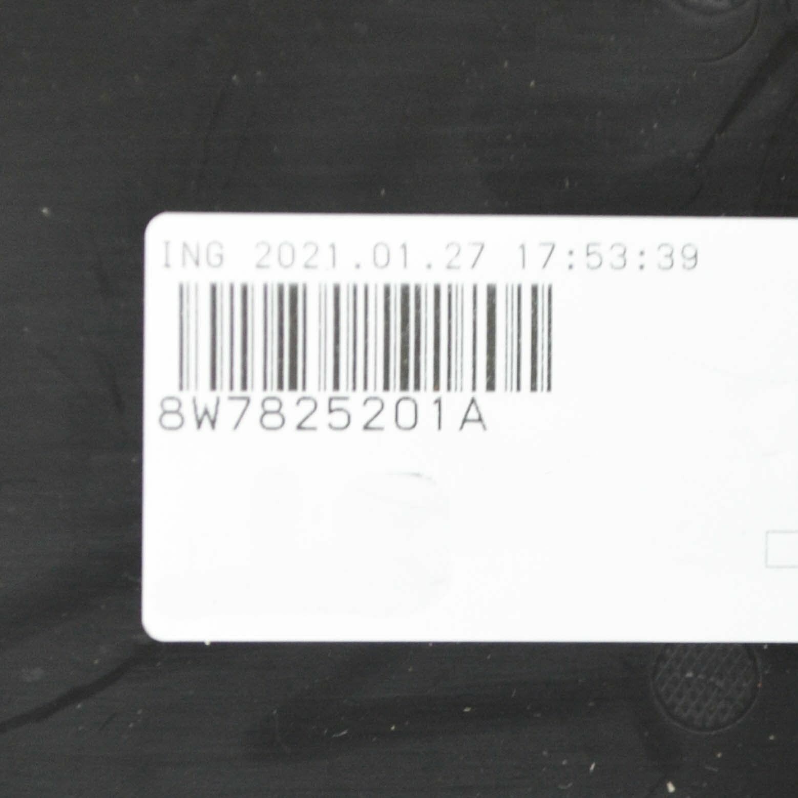 NEW AUDI A5 CABRIO 8W6 FRONT LEFT UNDERBODY TRIM SHIELD 8W7825201A ORIGINAL