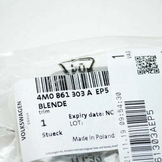 NEW AUDI Q7 4M LEFT CARGO LUGGAGE NET FIXING MOUNT 4M0861303AEP5 ORIGINAL