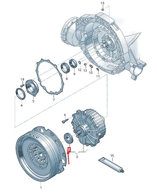 new audi a6 avant c7 radial shaft seal 0ck141738a original