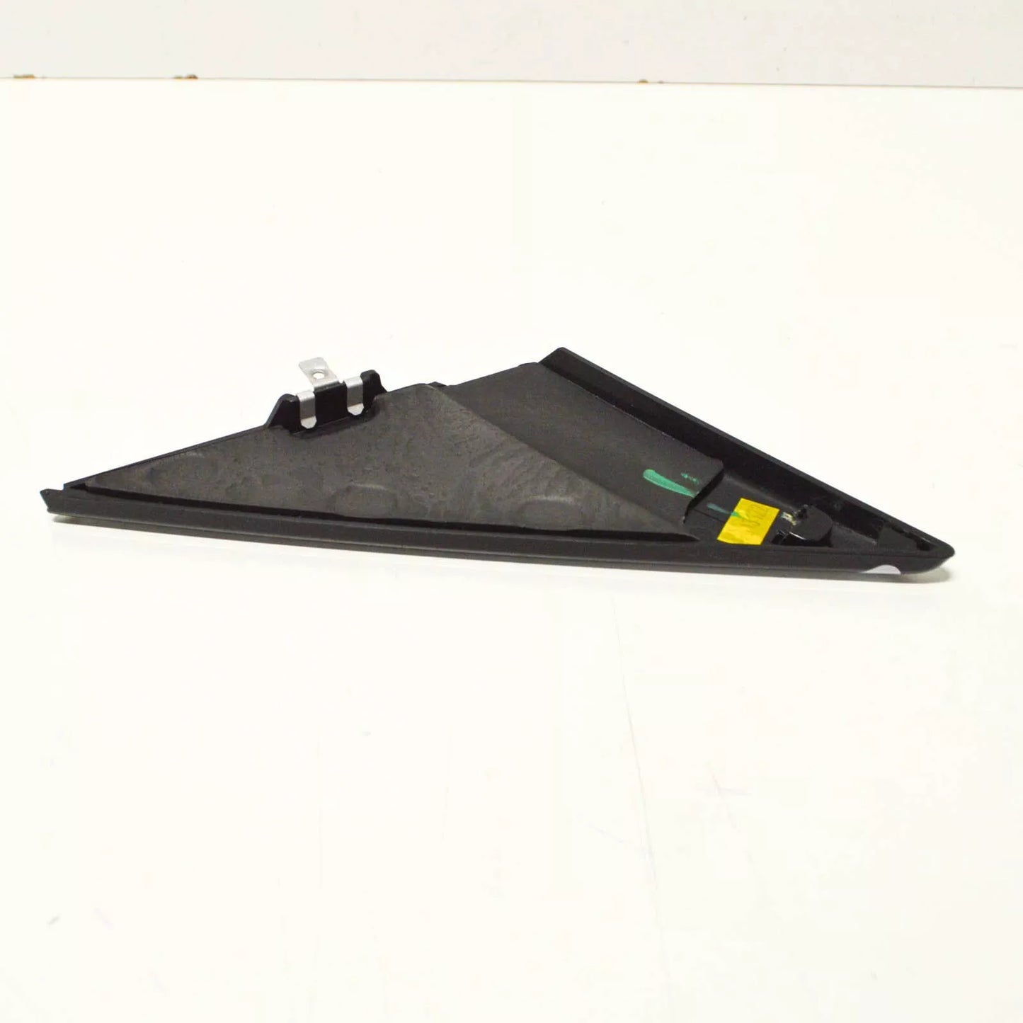 AUDI A7 11-16 LEFT N/S FRONT DOOR MIRROR TRIANGLE CORNER TRIM BLACK 12-17 NEW