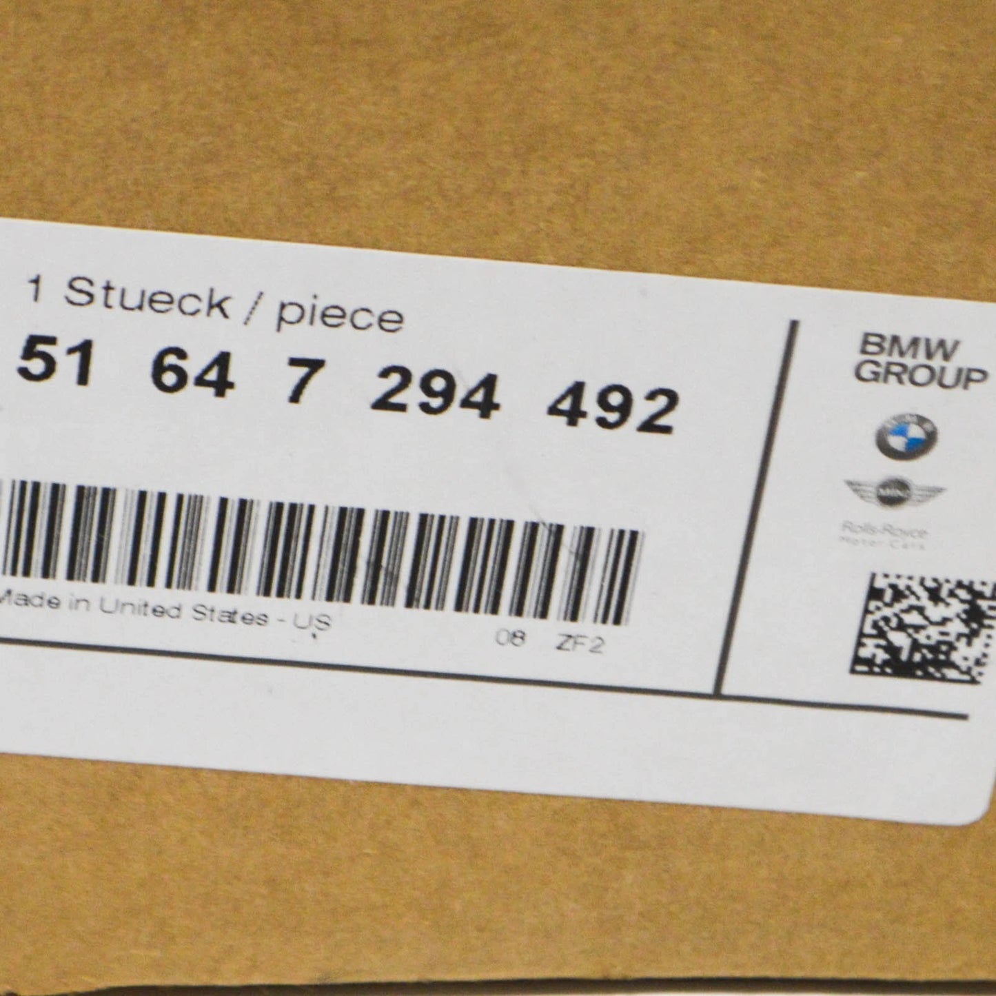 NEW BMW X5 F15 FRONT RIGHT HEADLIGHT BRACKET 51647294492 7294492 2015 ORIGINAL