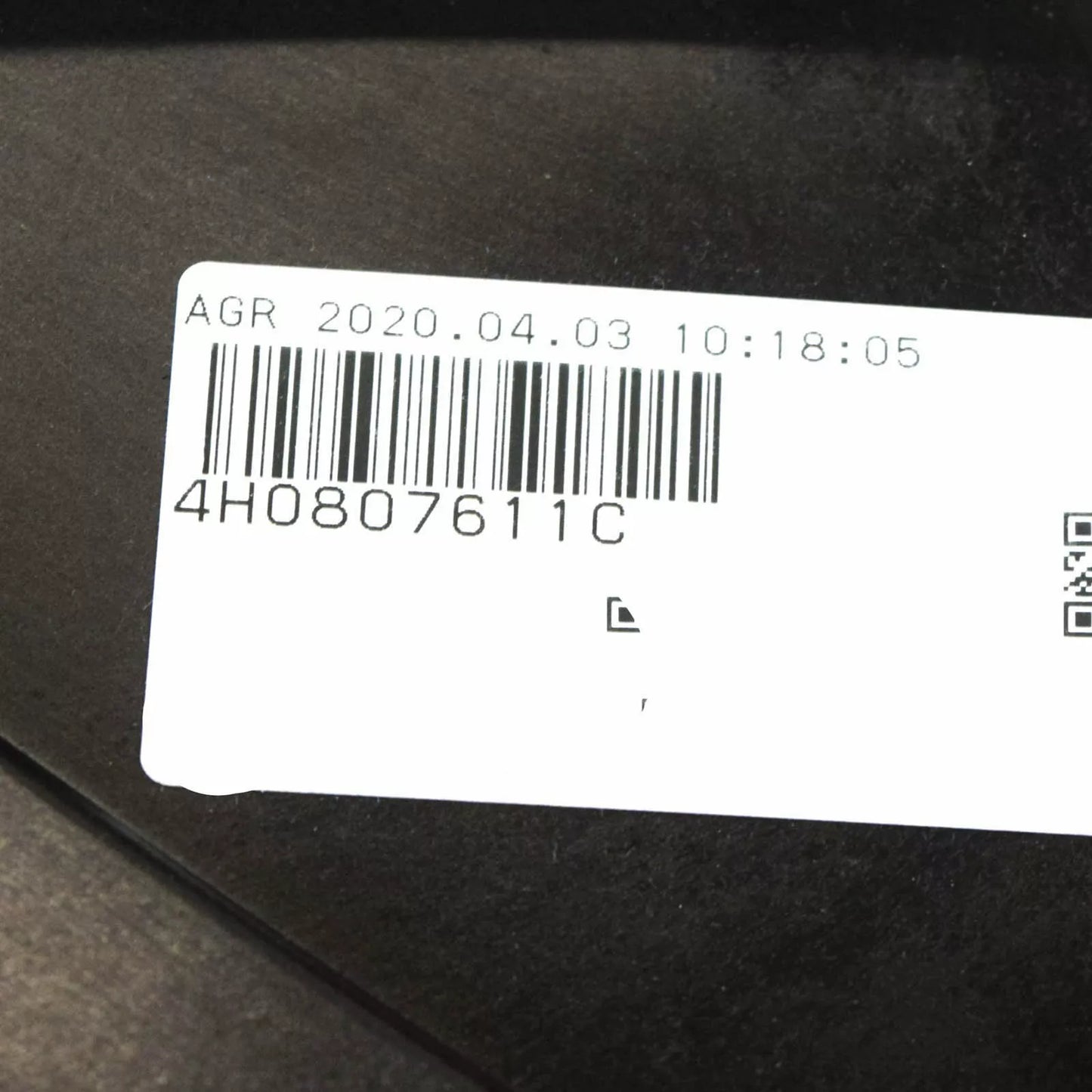 NEW AUDI A8 4H FRONT BUMPER LOWER COVER UNDERTRAY 4H0807611C