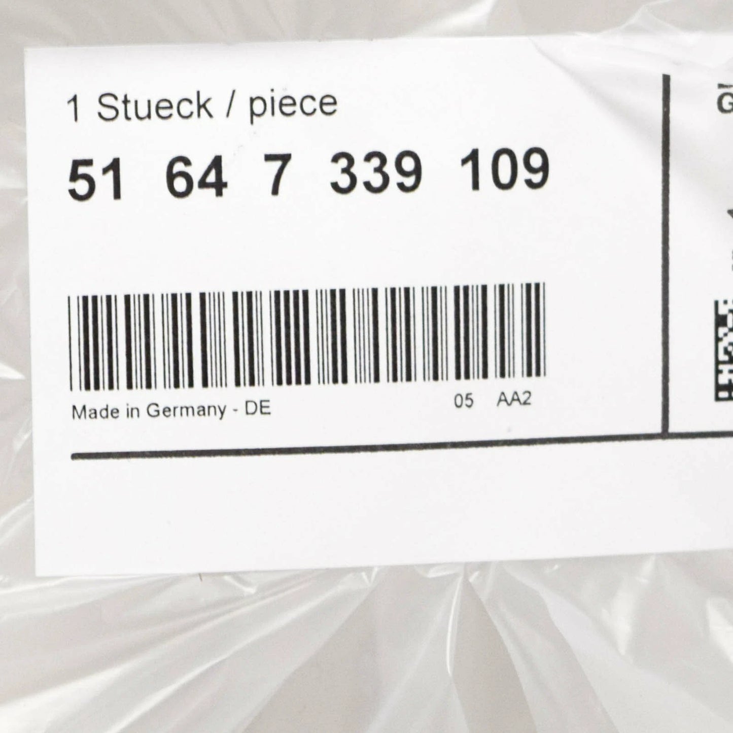 NEW BMW I8 I12 LEFT HEADLIGHT ARM SUPPORT 51647339109 ORIGINAL