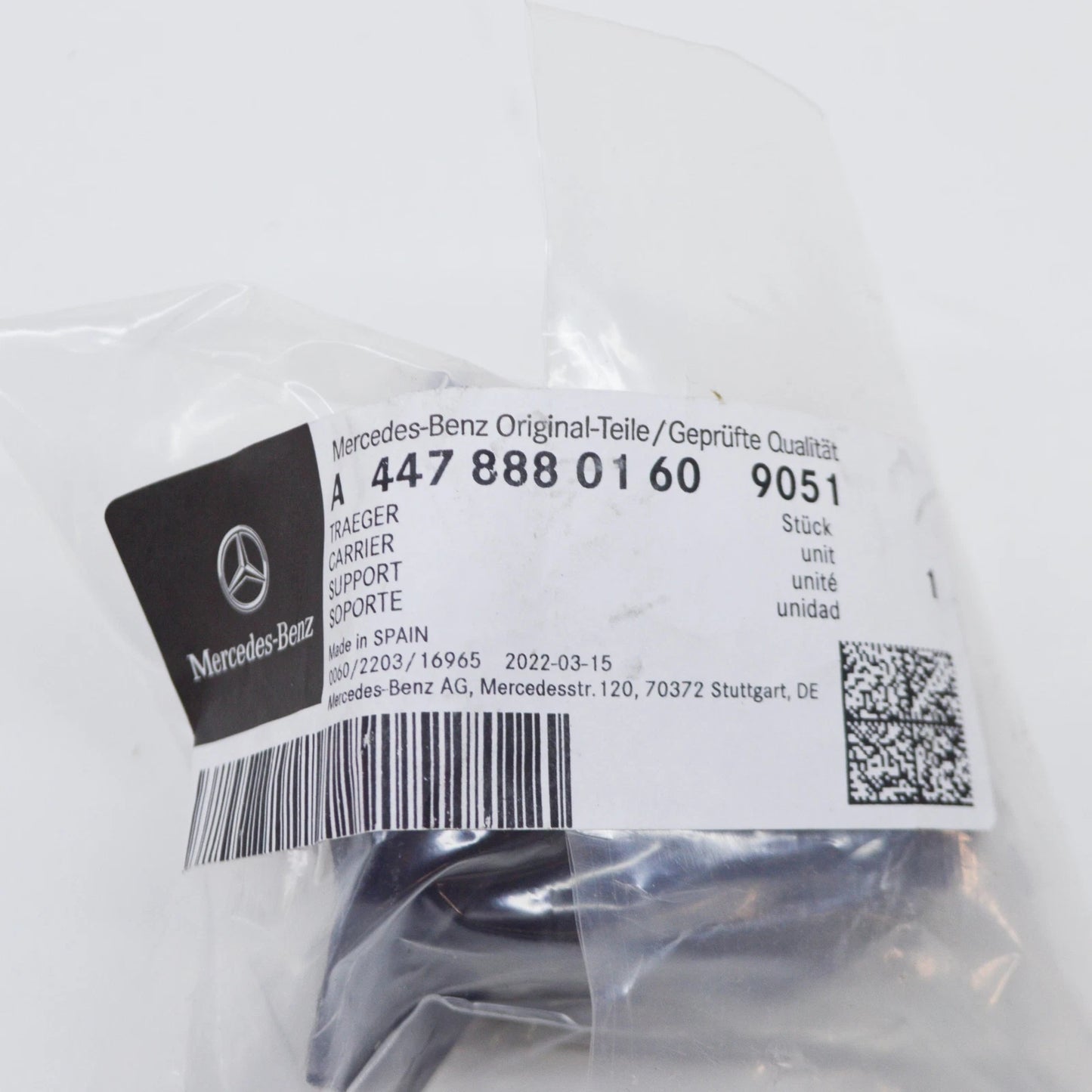 NEW MERCEDES-BENZ VITO W447 FRONT CAMERA CARRIER A44788801609051