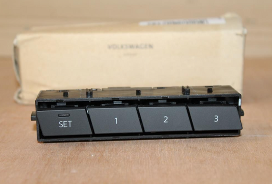 NEW VW TOUAREG CR RIGHT SEAT ADJUSTMENT MEMORY SWITCH 760959770WHS ORIGINAL