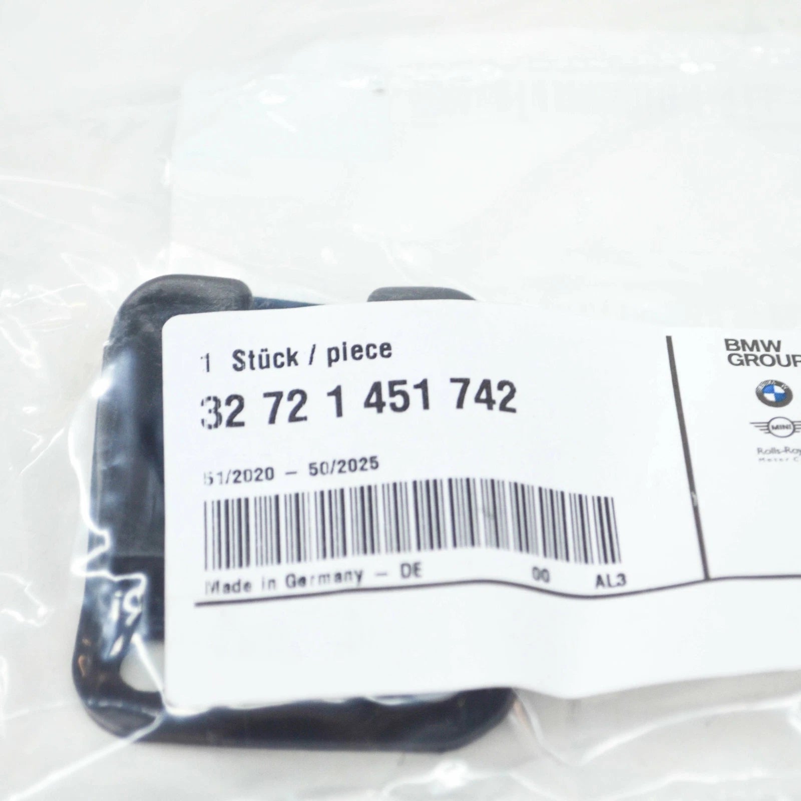 NEW BMW K-MODEL 4-CYL. 2V K 100 83 RIGHT HANDLE UNIT RUBBER BOOT 1451742