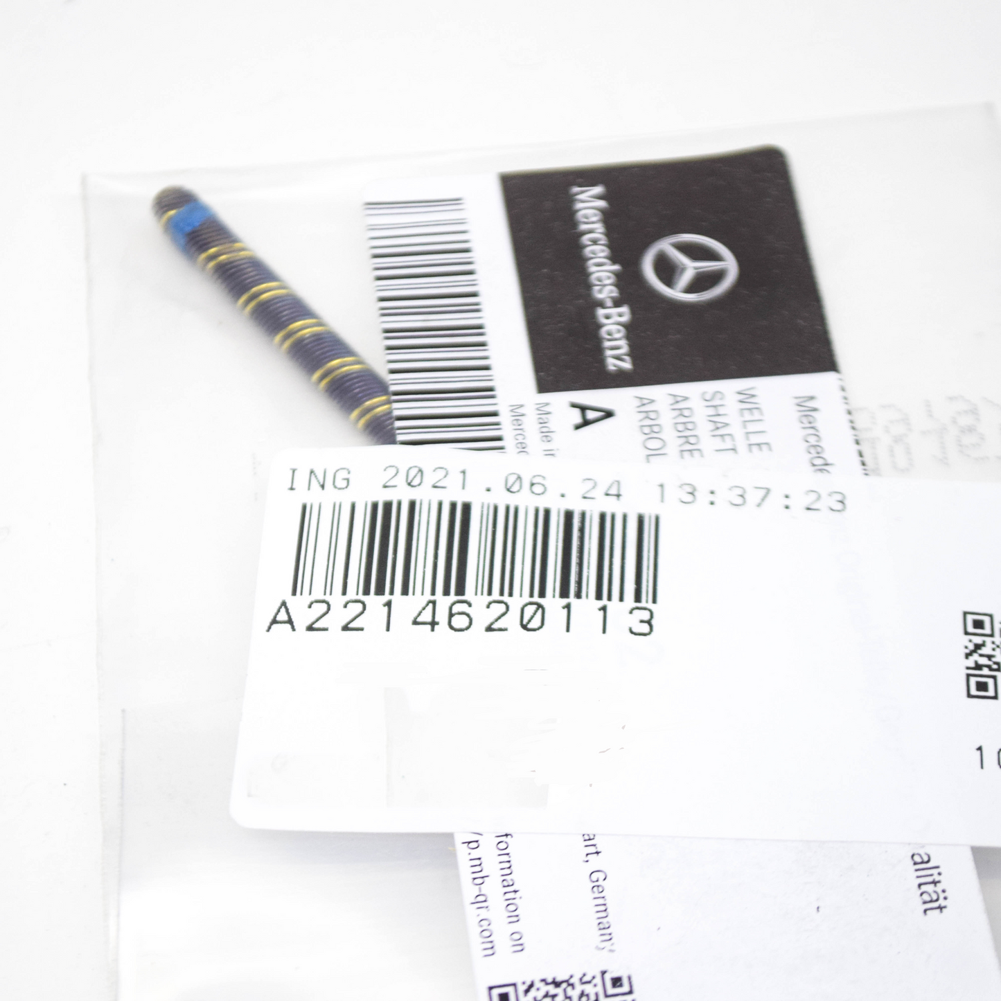 NEW MERCEDES-BENZ S W221 HEIGHT ADJUSTMENT SHAFT A2214620113 ORIGINAL