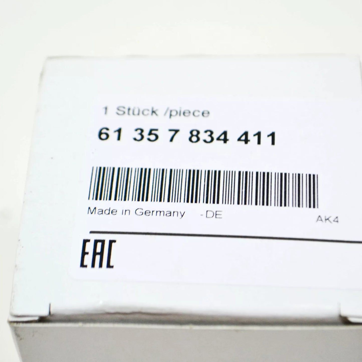 NEW BMW M5 E60 FUEL PRESSURE SENSOR 61357834411 7834411 ORIGINAL