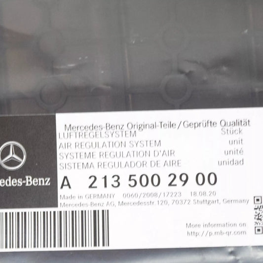 NEW MERCEDES-BENZ E W213 AIR INTAKE PANEL GUIDE DUCT W/MOTOR A2135002900