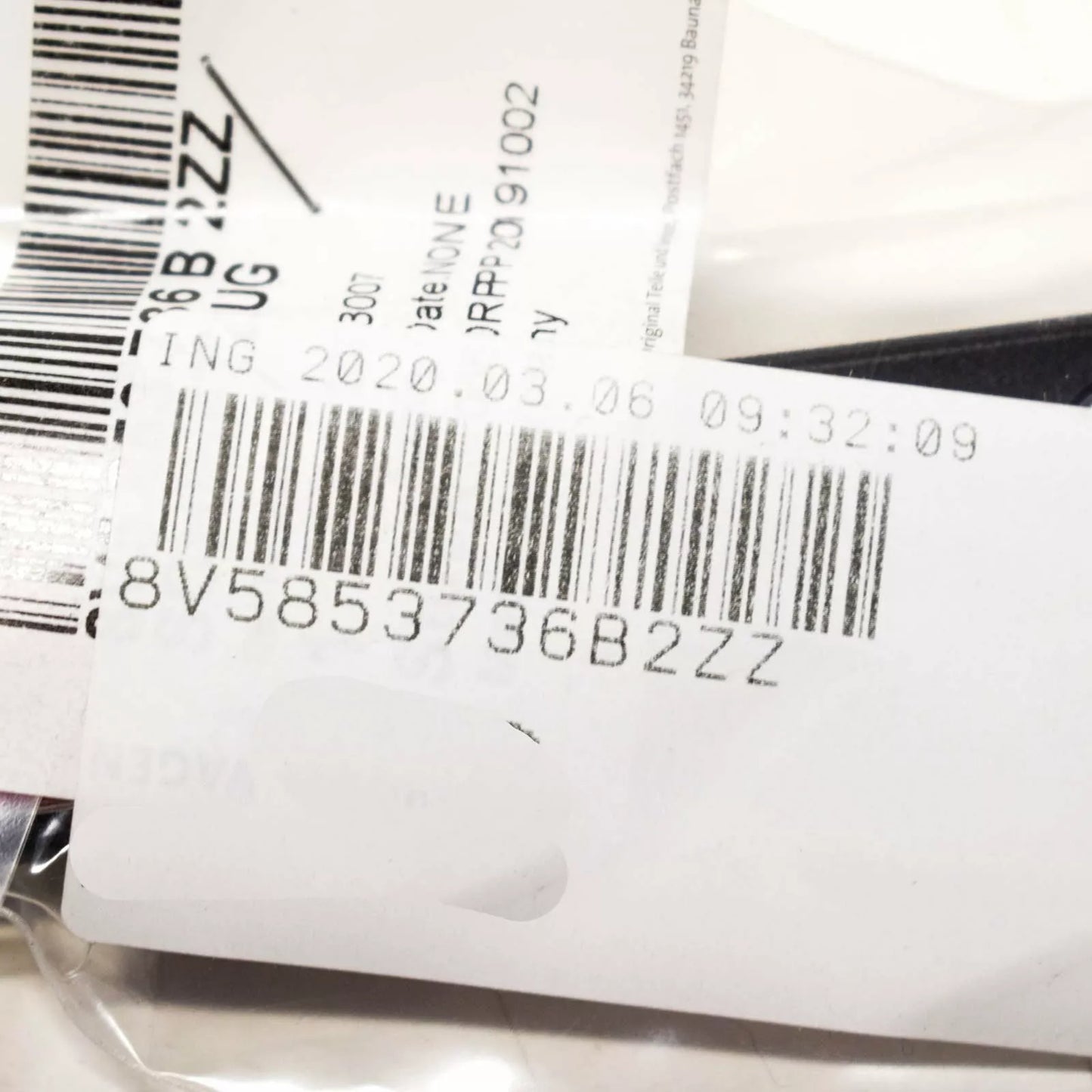 NEW AUDI RS3 8V FRONT BUMPER GRILLE EMBLEM RS BADGE 8V5853736B 2ZZ