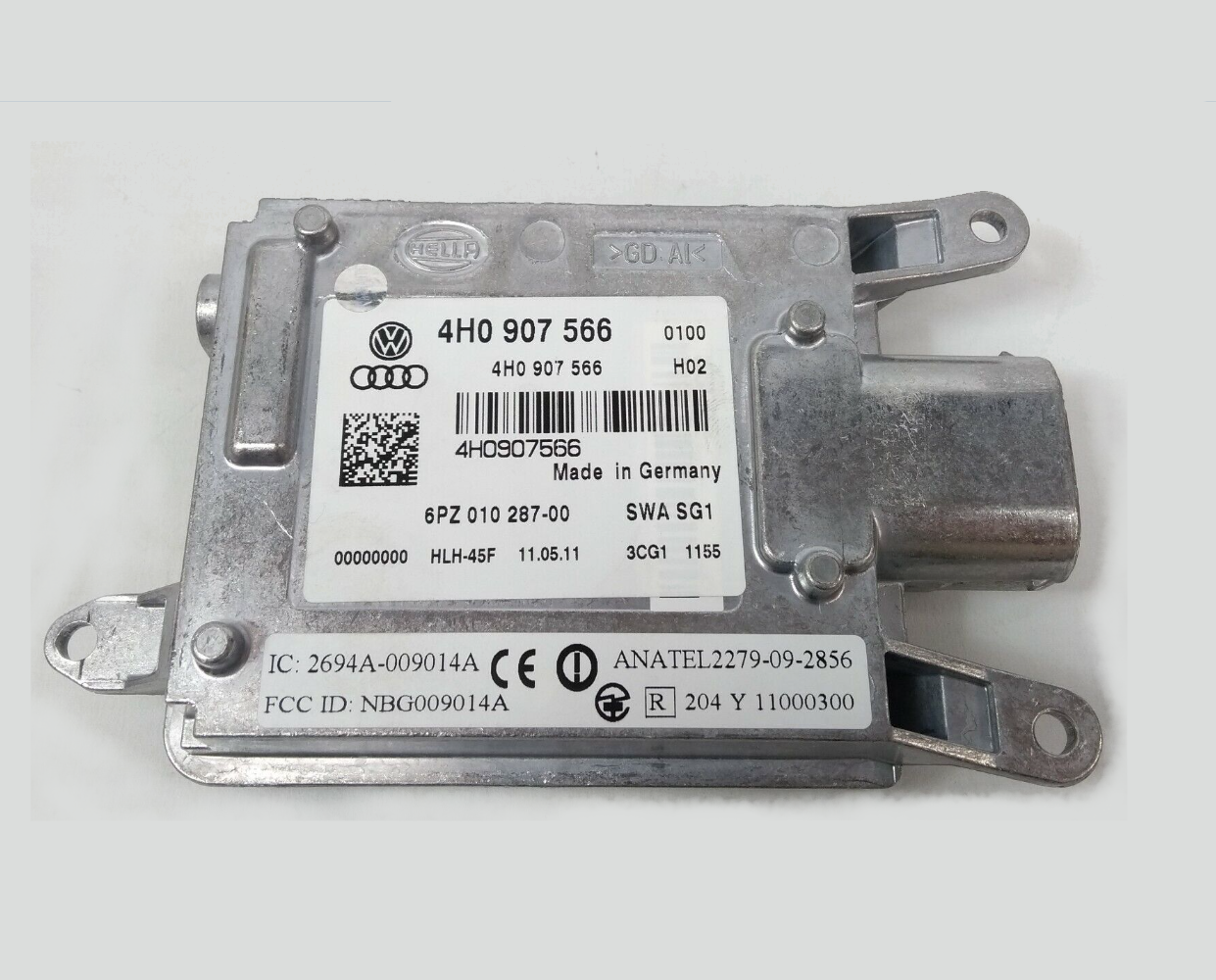 new audi a8 4h right lane change assist control unit 4h0907566 original