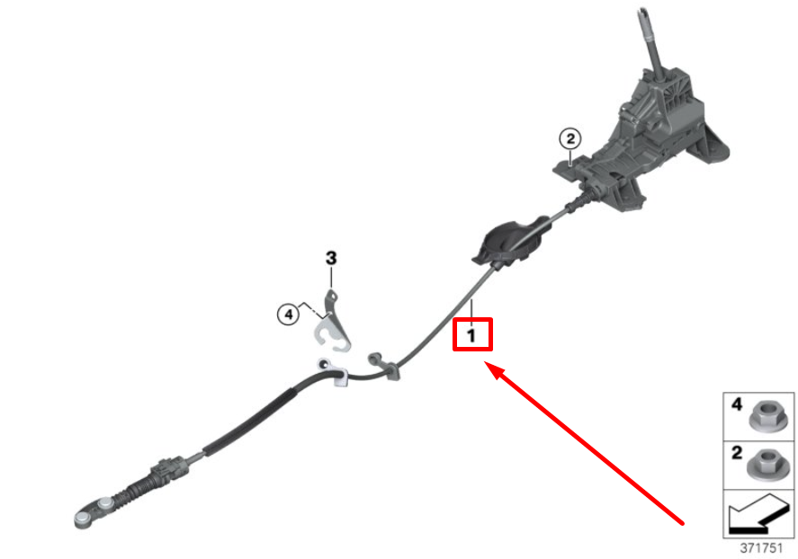 new bmw x2 f39 gear shifting mechanism 25168483098 8483098 original