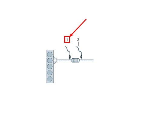 NEW AUDI A3 SPORTBACK 8Y LAMBDA OXYGEN SENSOR 04E906262GH ORIGINAL