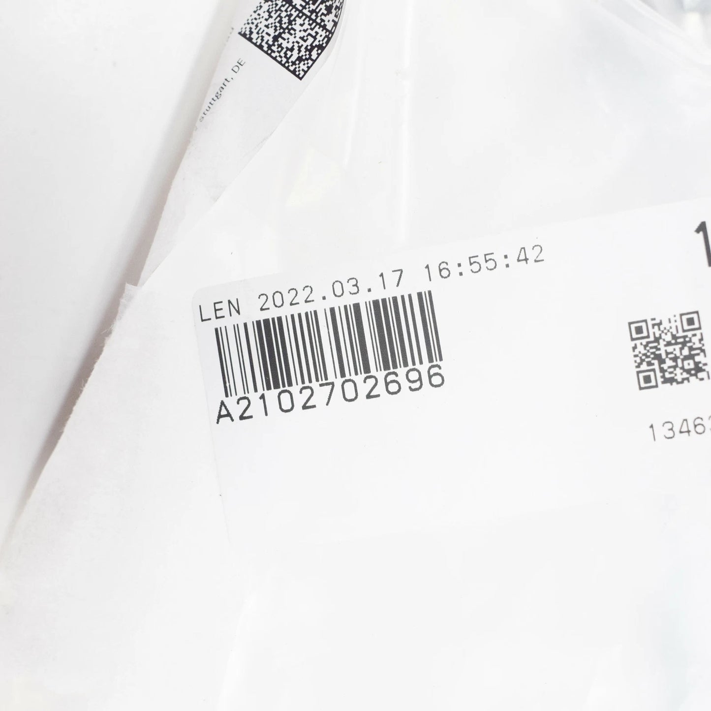 NEW MERCEDES-BENZ SL R129 OIL COOLER TO RADIATOR LINE A2102702696 ORIGINAL