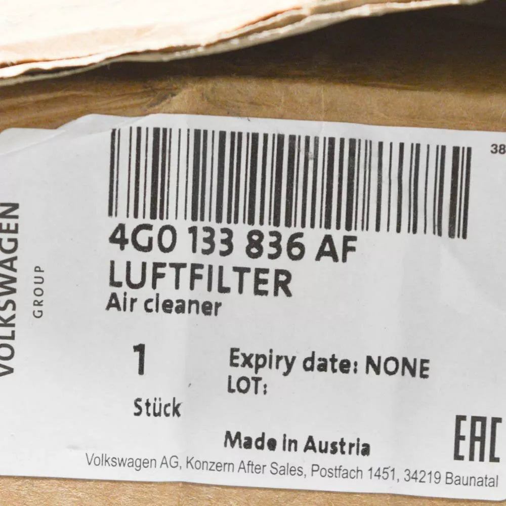 NEW AUDI A7 RS7 4G8 AIR FILTER BOX 4G0133836AF