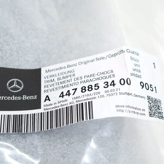 NEW MERCEDES-BENZ VITO W447 AMG REAR BUMPER DIFFUSER TRIM