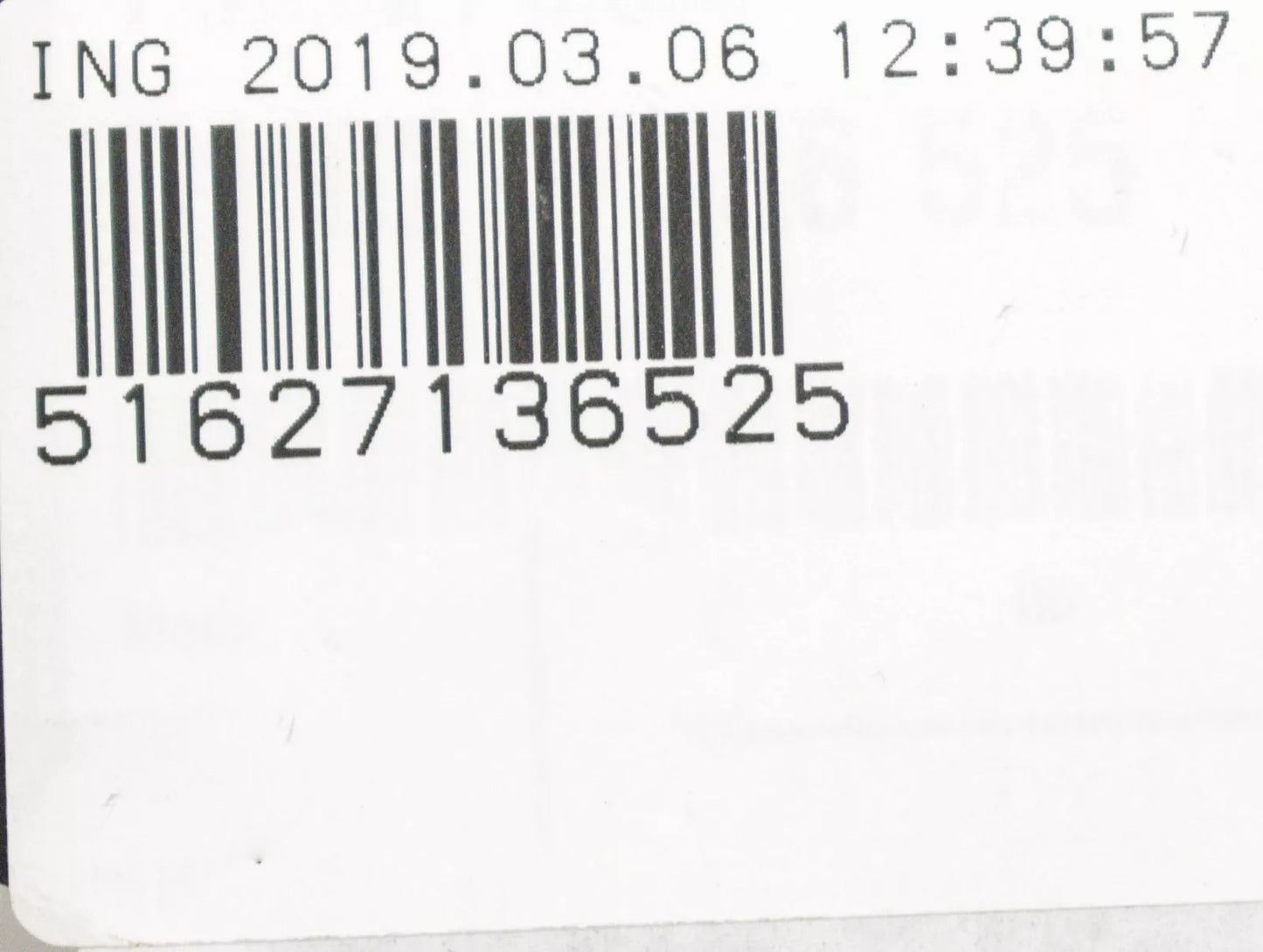 NEW BMW 3 E90 FRONT LEFT DEFLECTOR LIP 51627136525 7136525 ORIGINAL