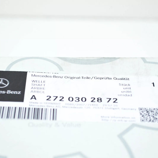 NEW MB M-CLASS W164 ENGINE BALANCE SHAFT A2720302872 4.0 DIESEL