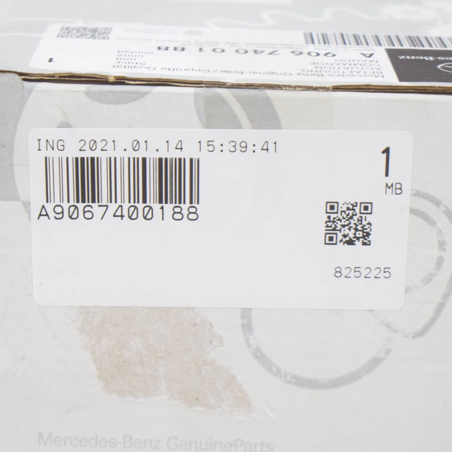 NEW MERCEDES-BENZ VITO W447 REAR LEFT END DOOR ACTUATOR A9067400188 ORIGINAL