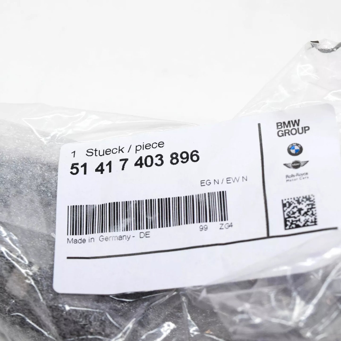 NEW BMW 1 F20 FRONT LEFT DOOR WINDOW SWITCH TRIM PANEL LHD 51417403896 ORIGINAL