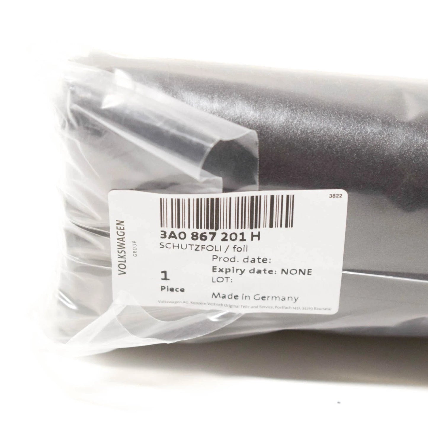 NEW VOLKSWAGEN PASSAT B3 DOOR CARD FOAM PROTECTIVE FILM 3A0867201H ORIGINAL