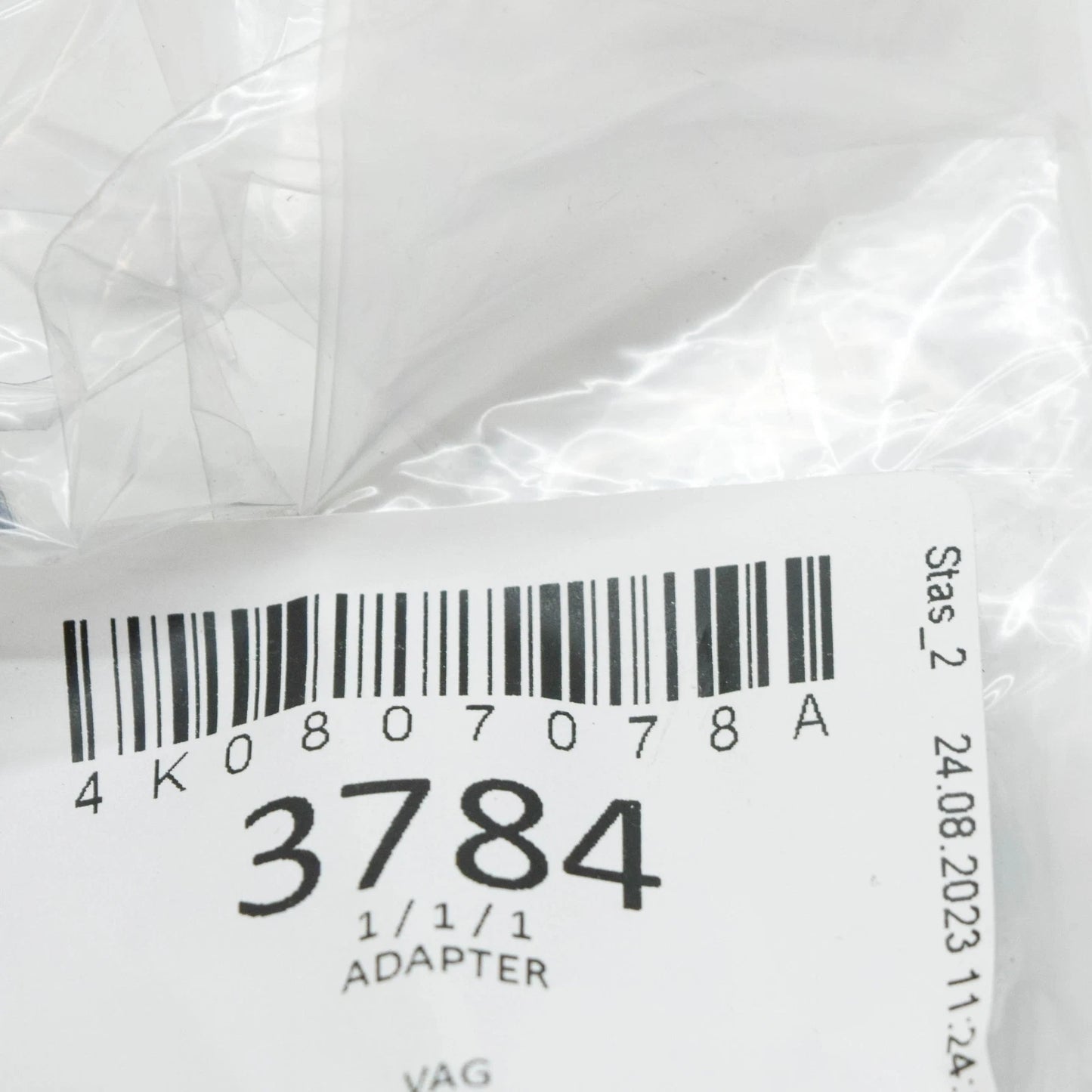 NEW AUDI A6 C8 FRONT BUMPER RIGHT ADAPTER 4K0807078A ORIGINAL