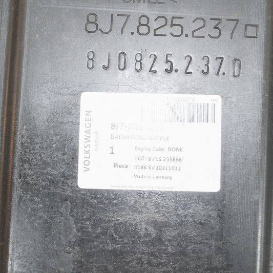 NEW AUDI TT 8J ENGINE UNDERBODY COVER 8J7825237 2010 ORIGINAL