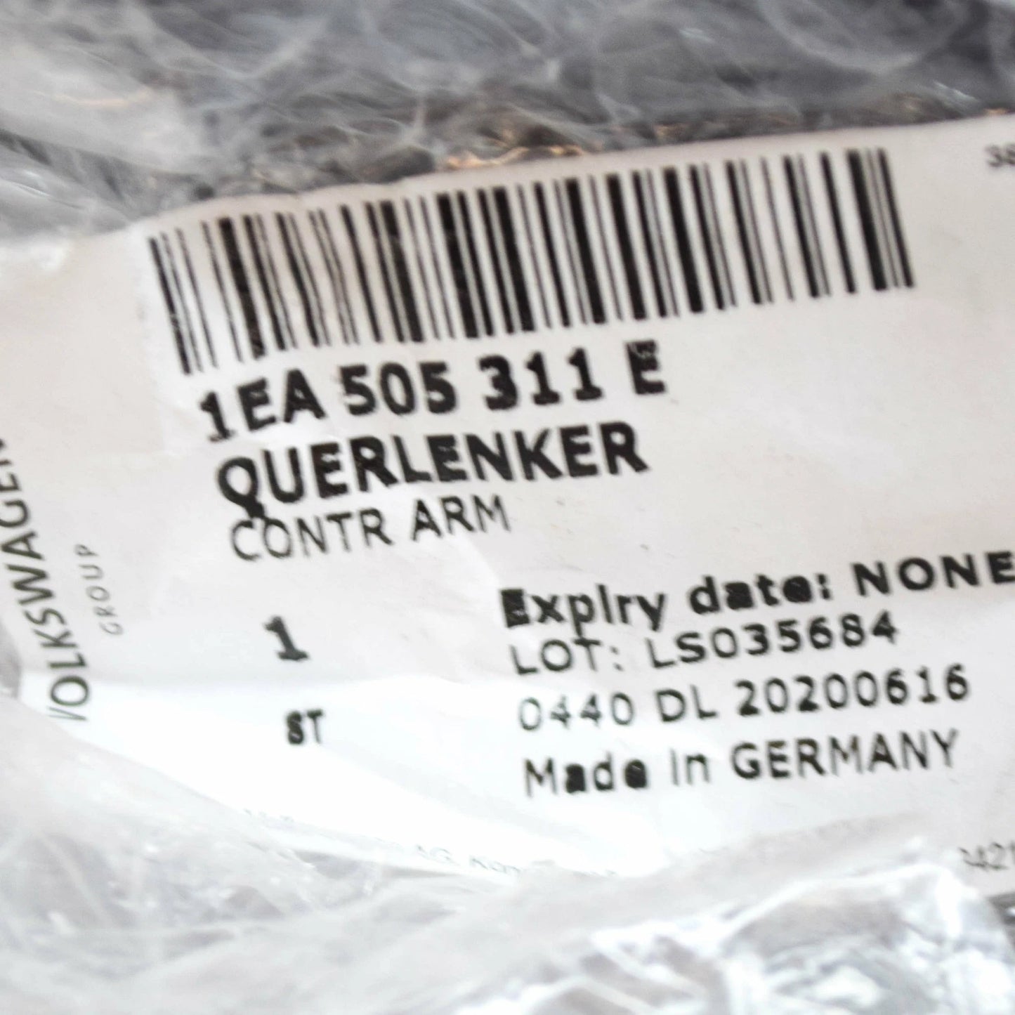 NEW VOLKSWAGEN ID.3 E11 REAR WISHBONE ARM 1EA505311E ORIGINAL