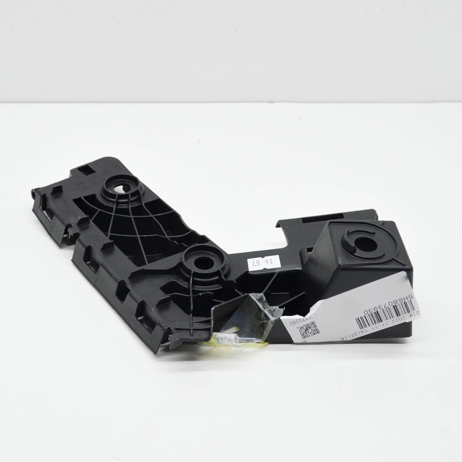 NEW VOLKSWAGEN GOLF MK8 CD1 REAR LEFT BUMPER BRACKET 5H6807393D ORIGINAL