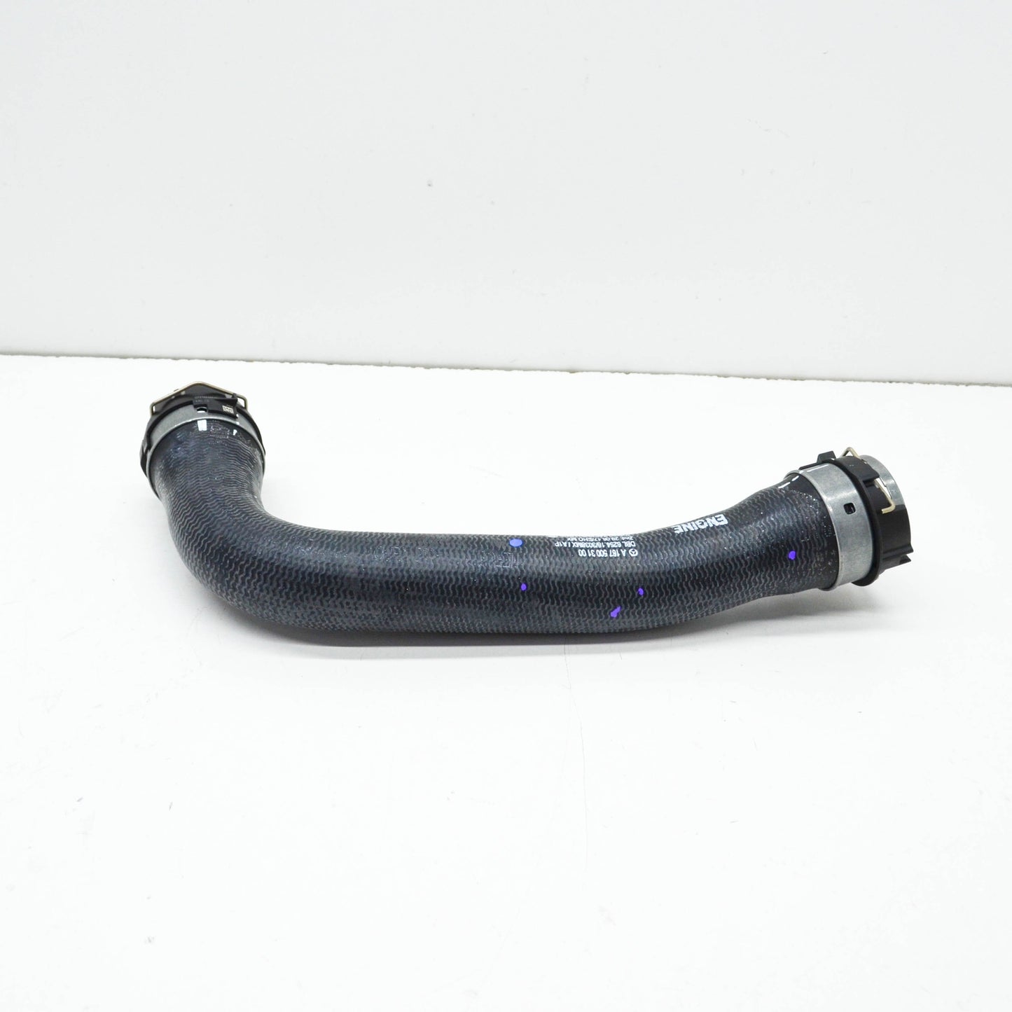 new mb gle w167 right water coolant upper radiator hose a1675003100 original