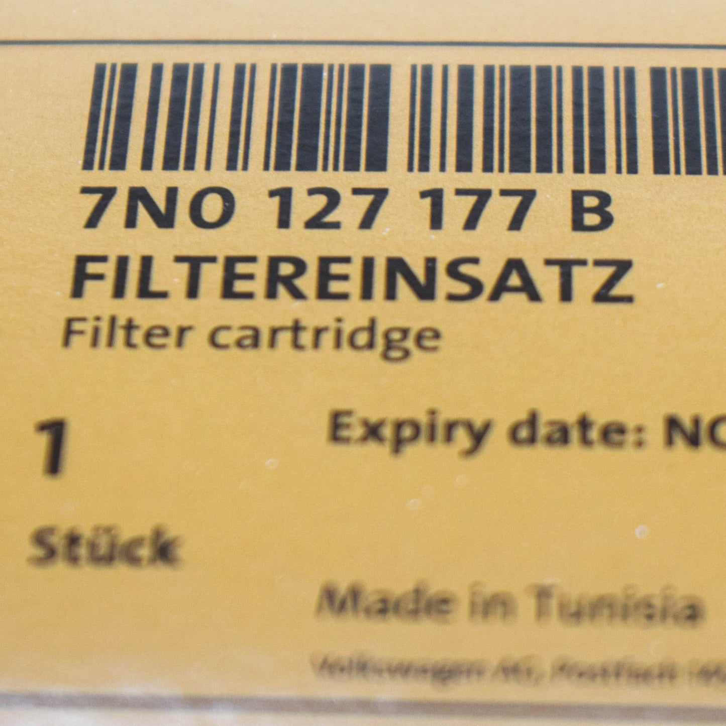 NEW AUDI Q3 8U FUEL FILTER 7N0127177B ORIGINAL