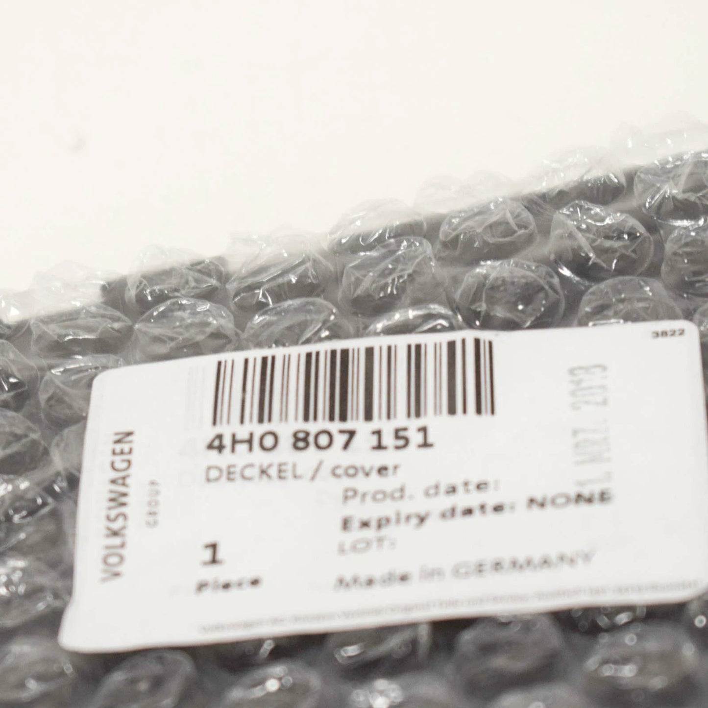 NEW AUDI A8 D4 BUMPER COVER REAR CAP 4H0807151 ORIGINAL