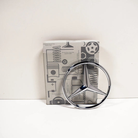 NEW MB G W463 AMG FRONT BUMPER RADIATOR GRILLE EMBLEM A0008179500 ORIGINAL