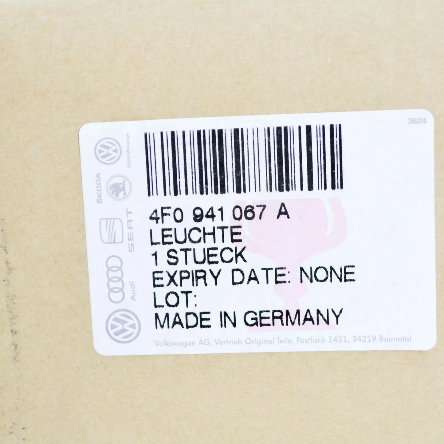 NEW AUDI A6 C6 FRONT LEFT LED DAYTIME RUNNING LIGHT 4F0941067A ORIGINAL