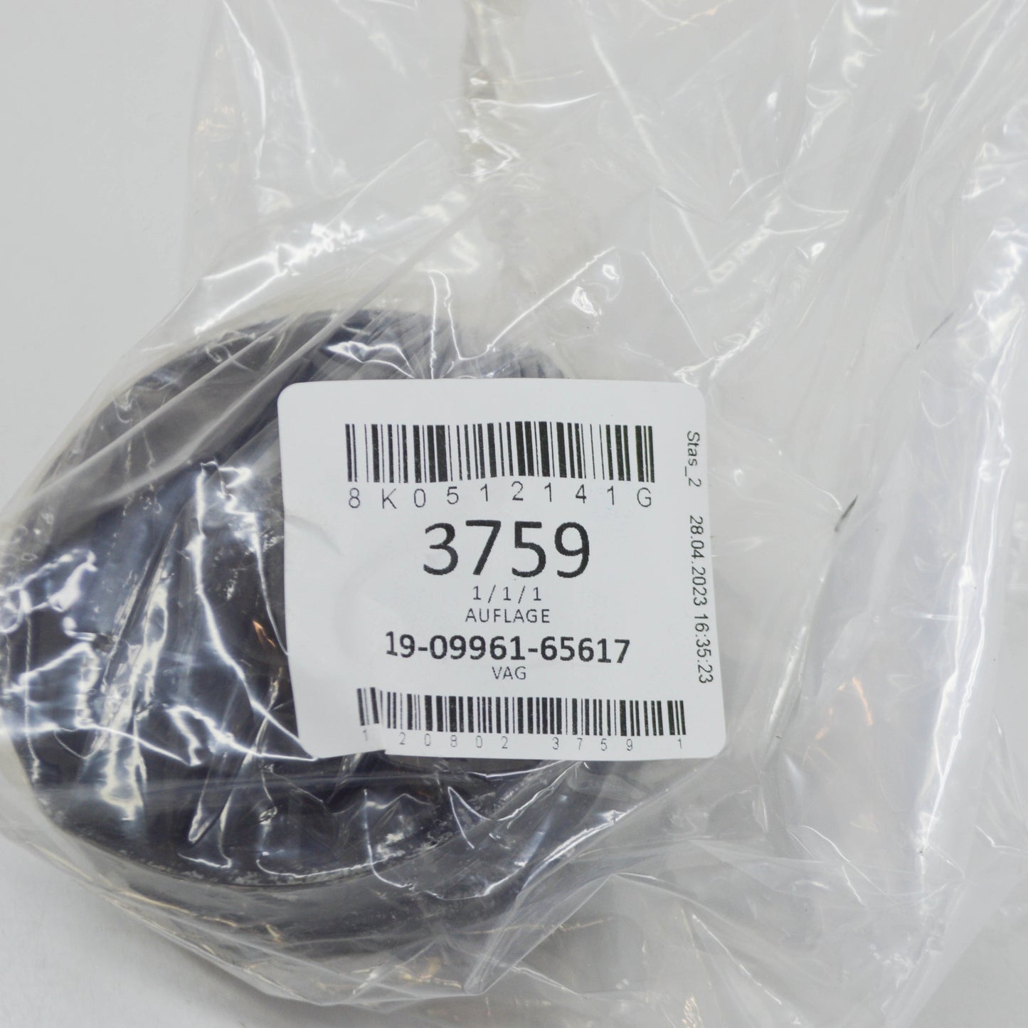 NEW AUDI A4 B8 REAR AXLE SPRING UPPER SUPPORT 8K0512141G ORIGINAL