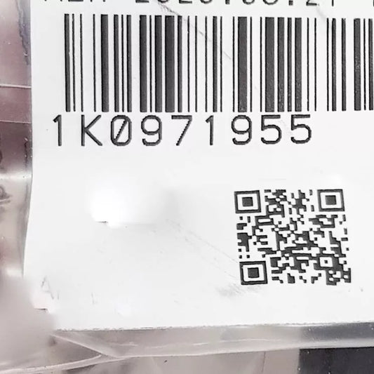 NEW AUDI A1 MK1 FLAT CONTACH HOUSING 2 PIN BLACK 1K0971955 ORIGINAL