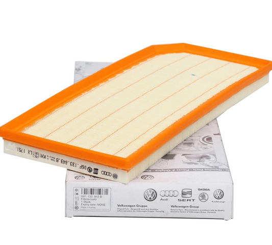 new volkswagen golf mk5 air filter 06f133843b original