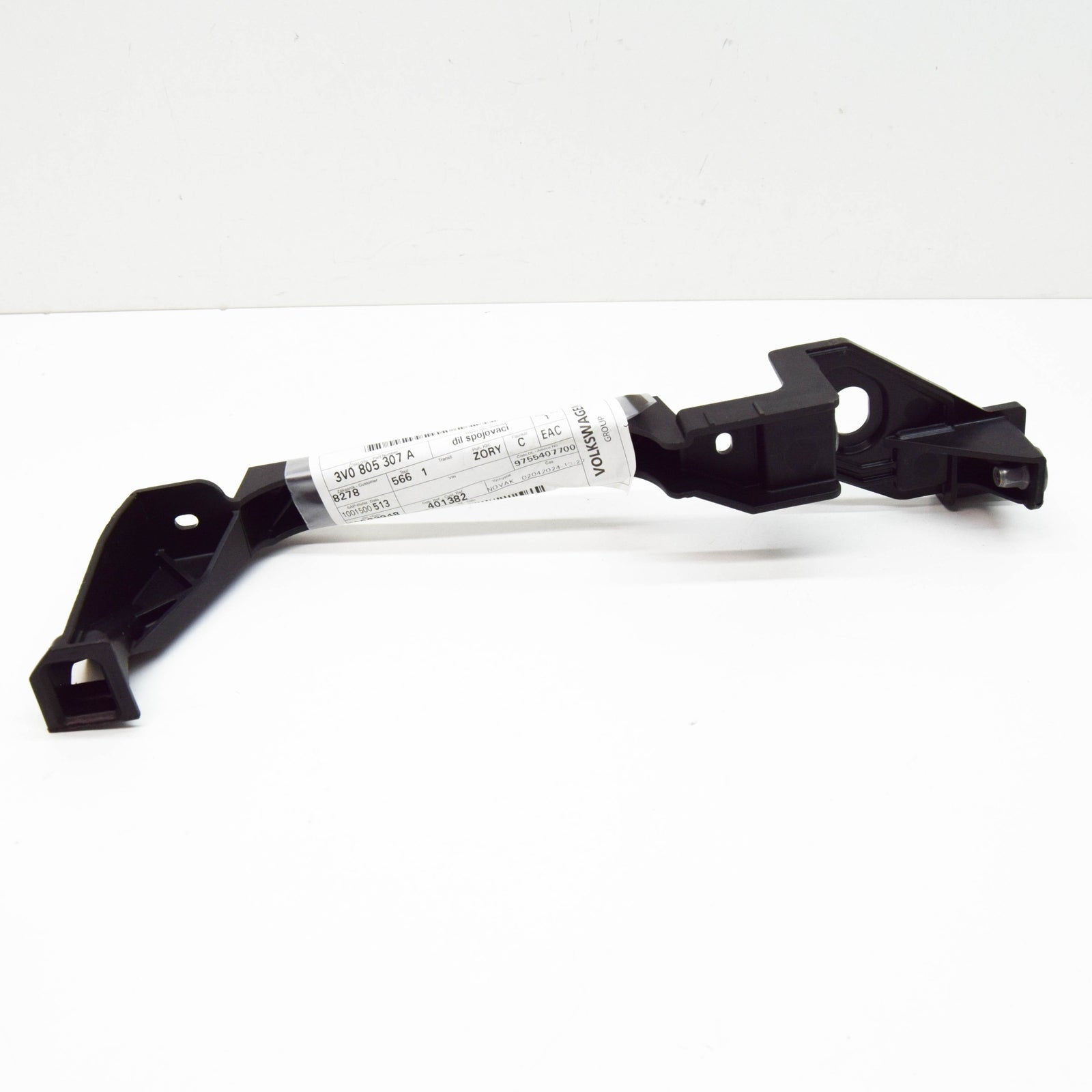 NEW SKODA SUPERB MK3 FRONT PANEL LEFT COUPLING ELEMENT 3V0805307A ORIGINAL
