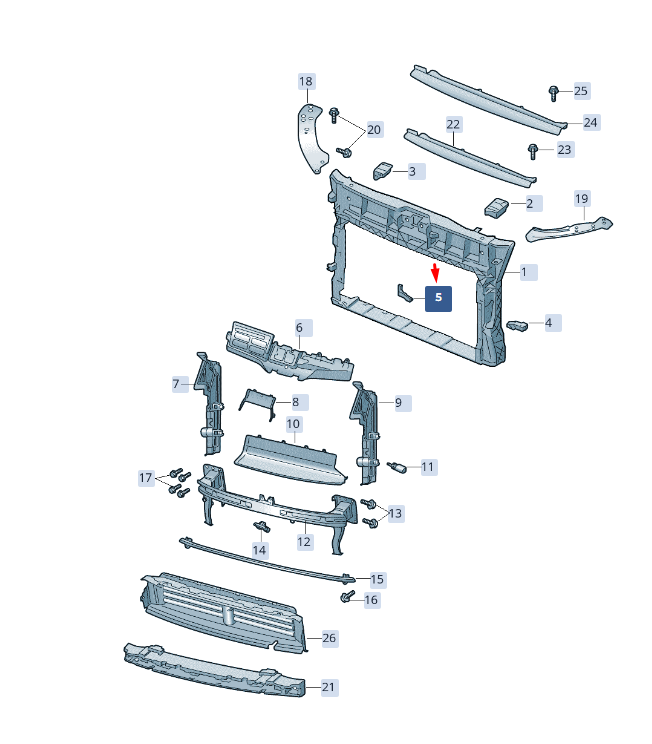 new skoda kamiq nw4 front panel right seal 654121698a original