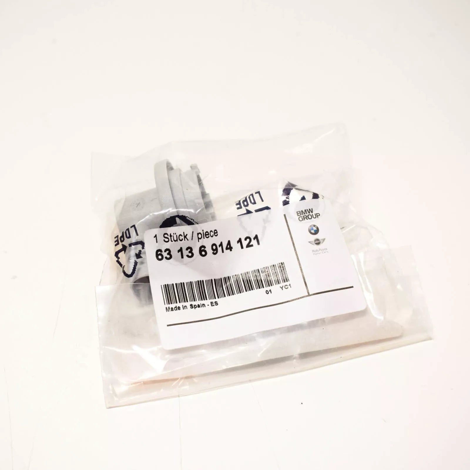 NEW BMW 3 E46 TURN INDICATOR BULB SOCKET 63136914121 6914121 ORIGINAL