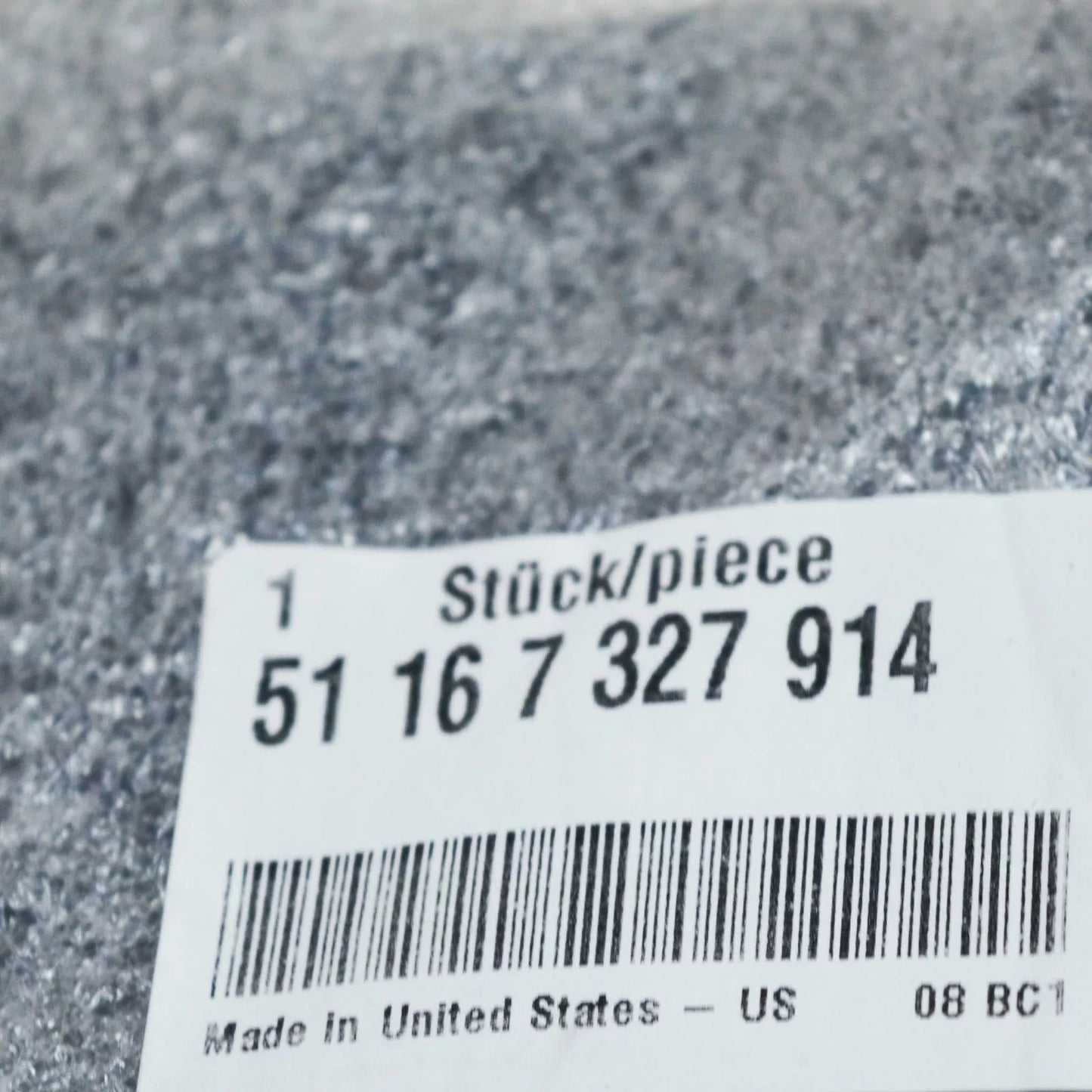 NEW BMW X3 F25 FRONT RIGHT DOOR MIRROR SUPPORTING RING 51167327914 ORIGINAL