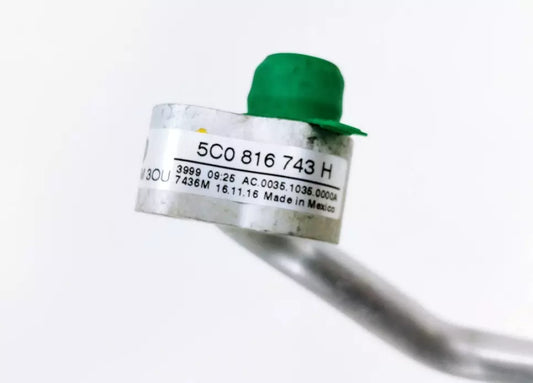 NEW VOLKSWAGEN BEETLE A5 REFRIGERANT LINE 5C0816743H ORIGINAL