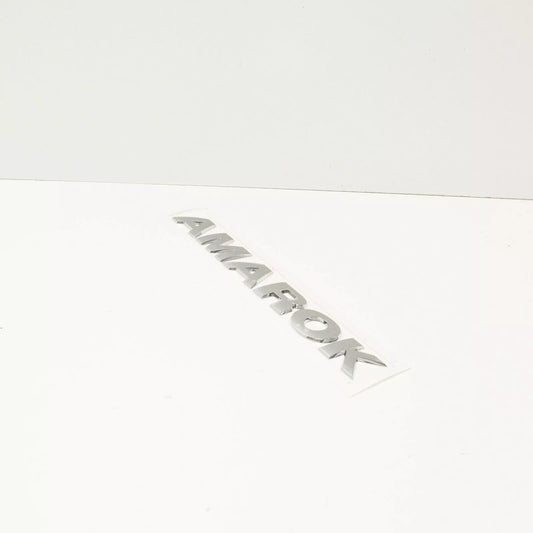 NEW VW AMAROK REAR TRUNK AMAROK LETTERING EMBLEM BADGE CHROME 2H5853687739