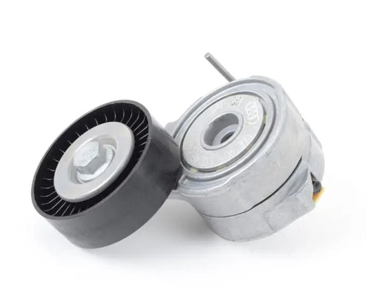NEW AUDI Q7 4L DRIVE BELT TENSIONER PULLEY 06E903133AG ORIGINAL