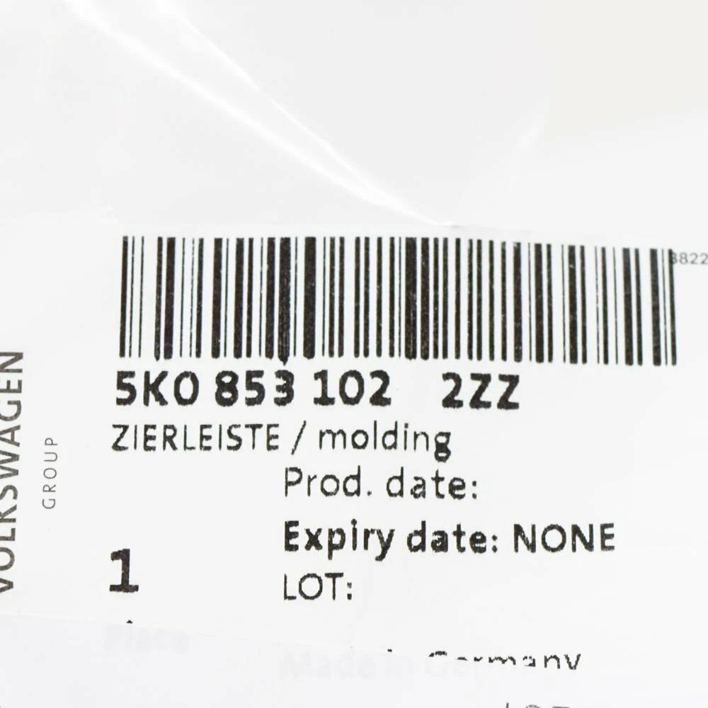 NEW VOLKSWAGEN TIGUAN MK1 FRONT RIGHT FOG CHROME TRIM COVER 5K08531022ZZ